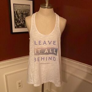 Vineyard Vines White Graphic Tank Top NWOT